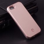 Wholesale iPhone 8 Plus / 7 Plus Selfie Illuminated LED Light Case (Rose Gold)